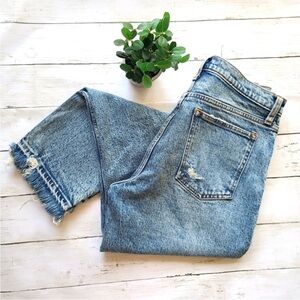 Abercrombie Hi-Rise Mom Jean x Bre Sheppard